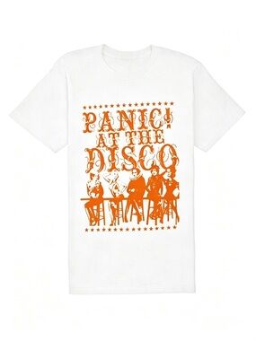 Panic At The Disco Fever Anniversary Emo Rock Fan Womens Mens T-shirt Unisex